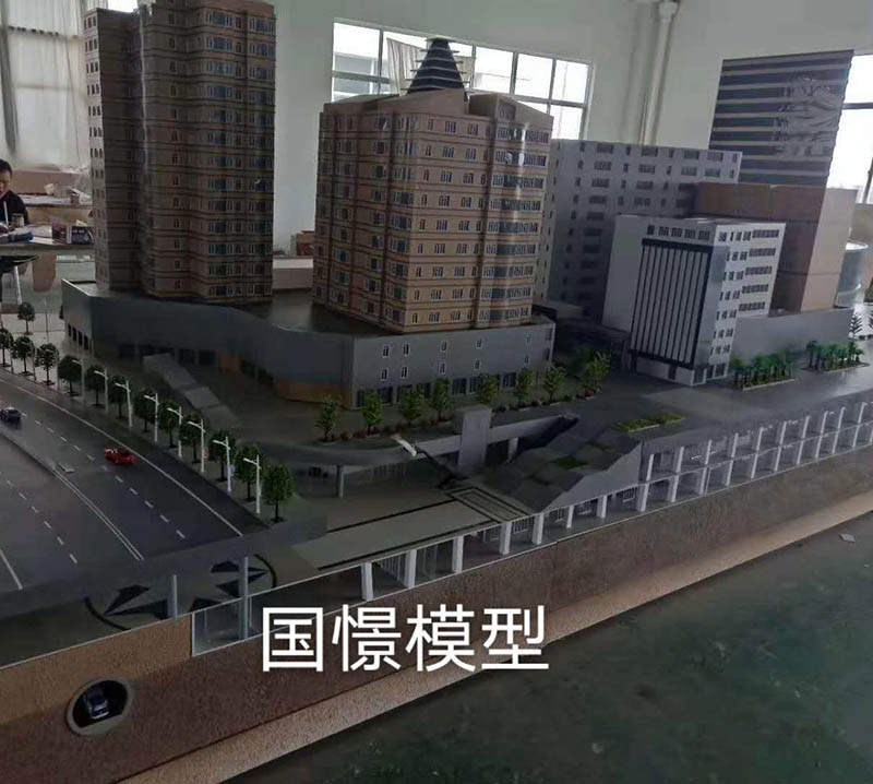 商城县建筑模型