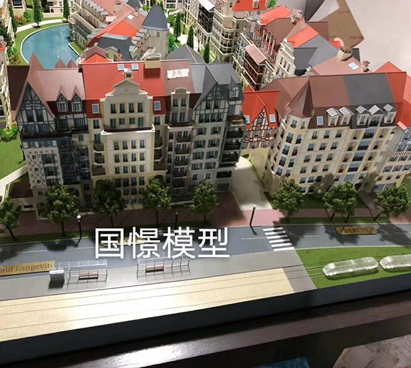 商城县建筑模型